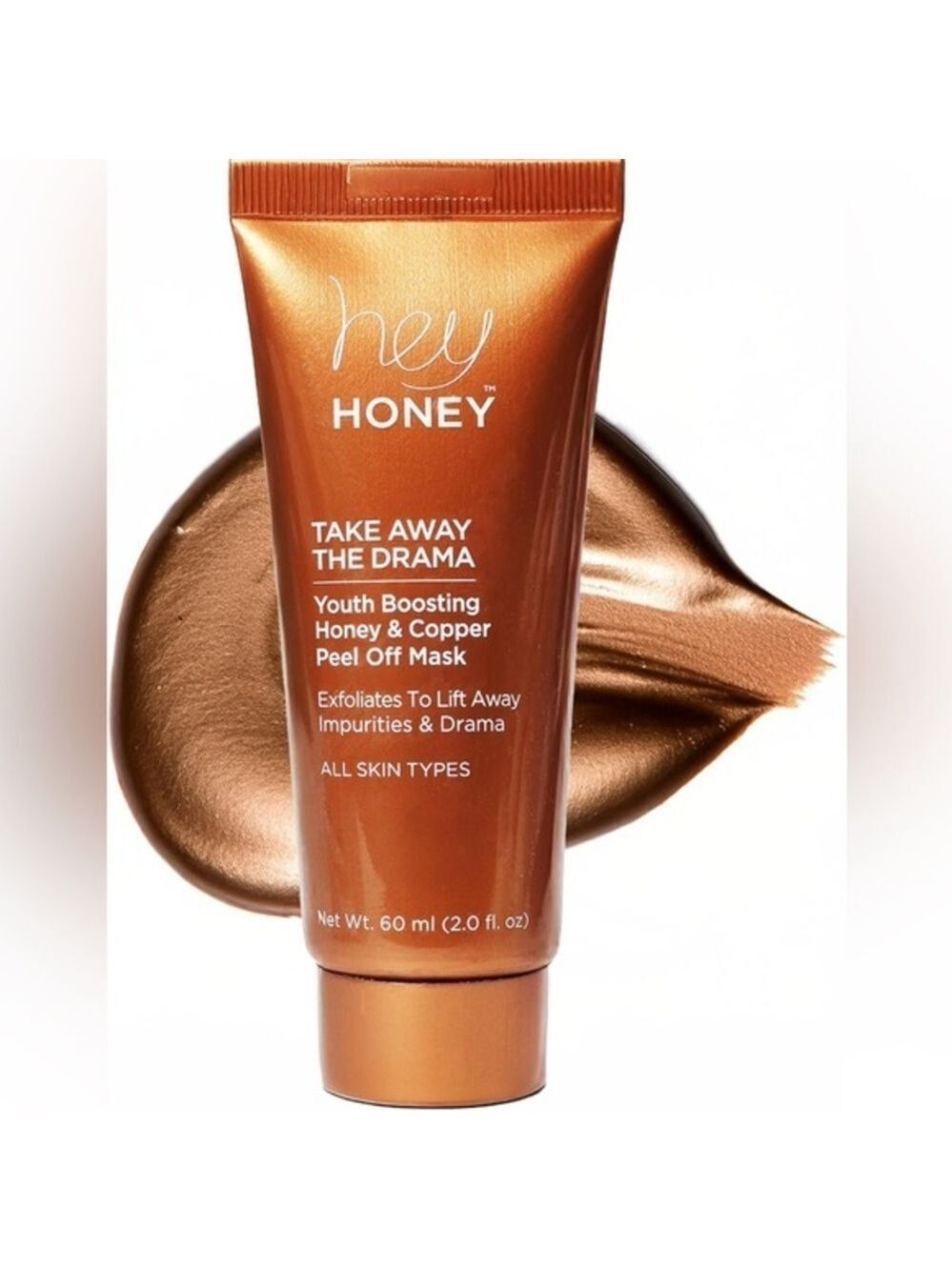 Hey Honey Take Away The Drama Honey & Copper Peel Off Mask